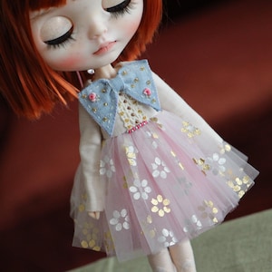 dress for Blythe, blythe clothes, tutu Dress for Blythe, Blythe doll.