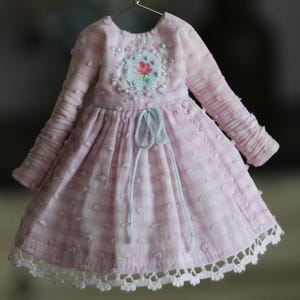pink plaid blythe dress, blythe Dress, blythe doll,