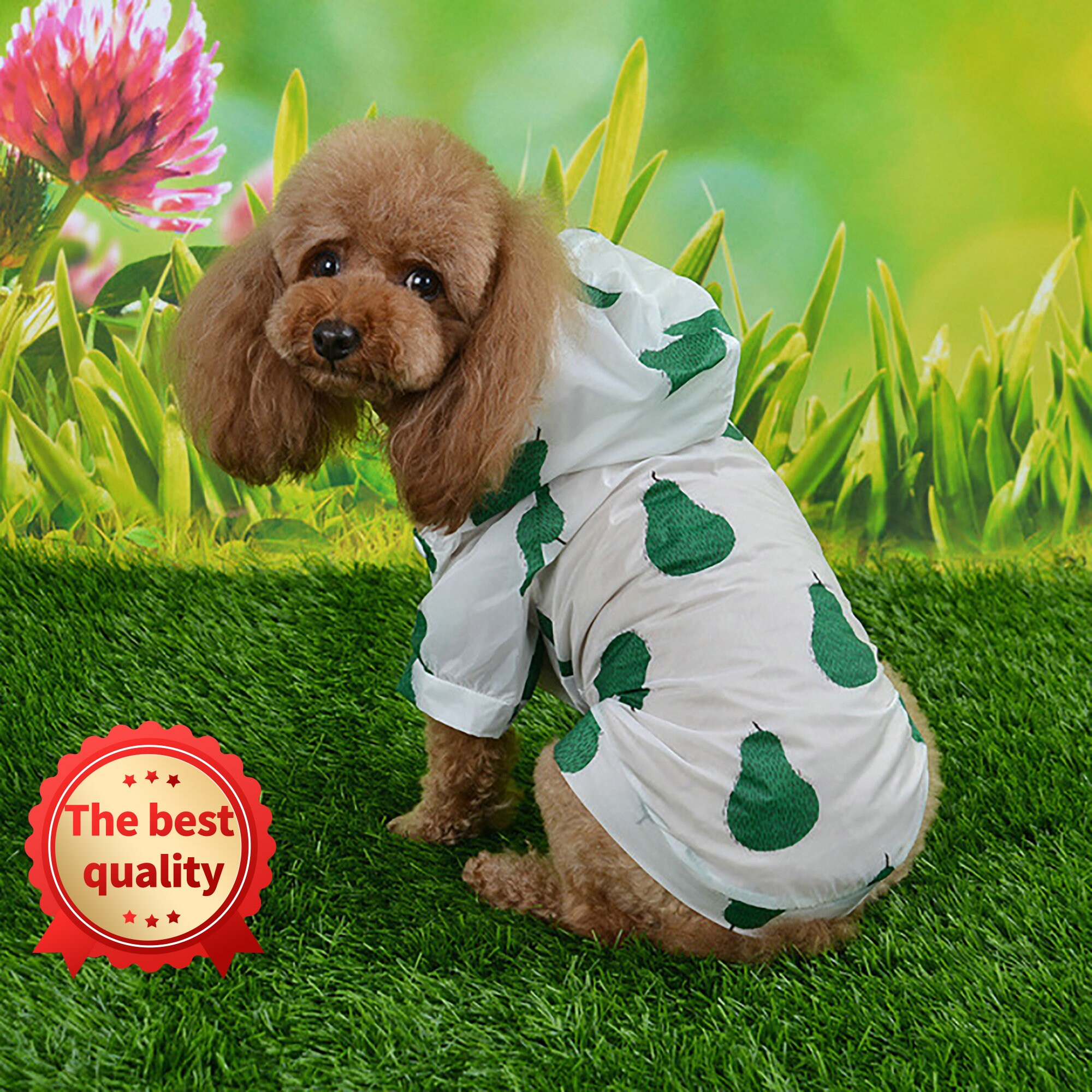 Dog Raincoat Sunproof Clothing Summer Sun Protection Hoodie Etsy