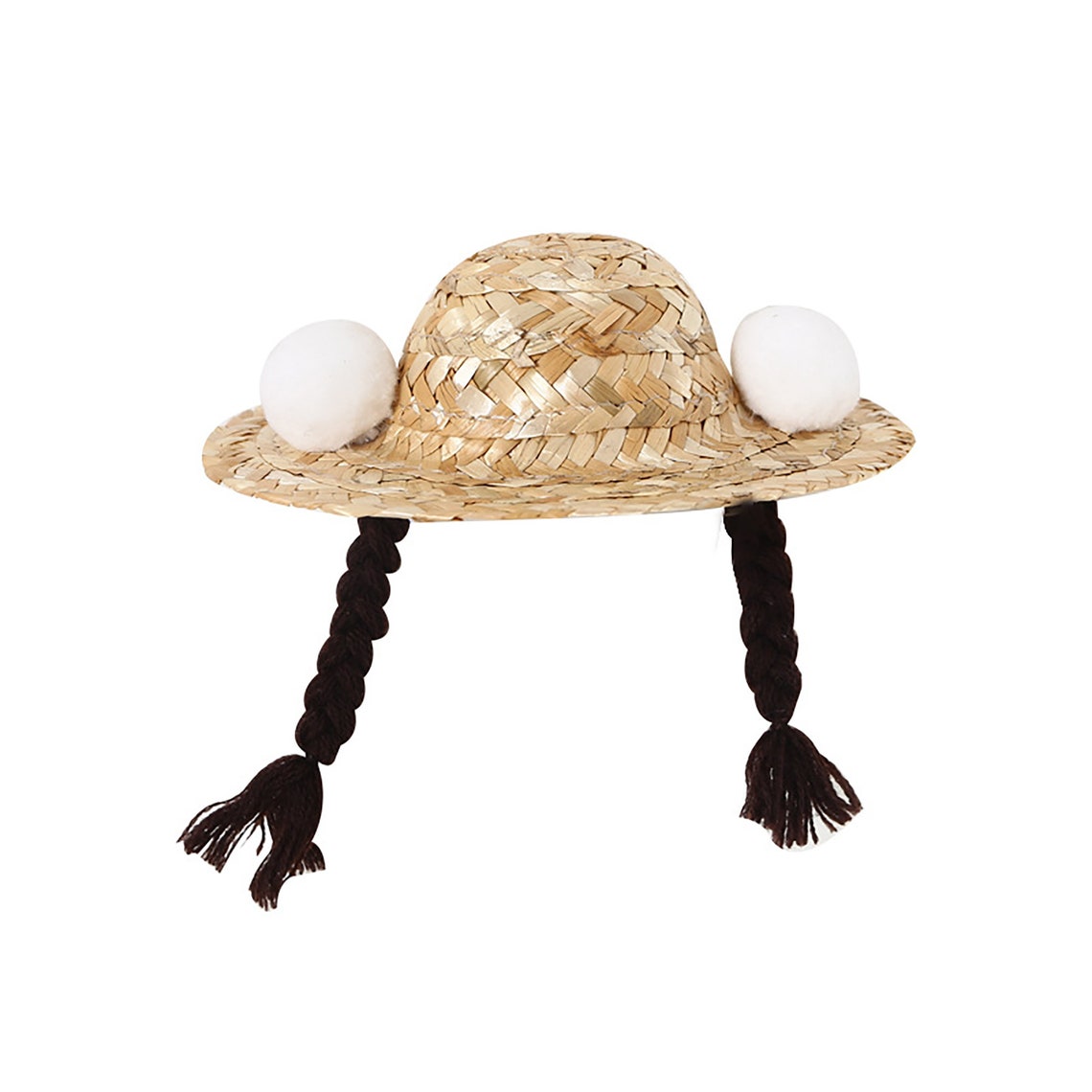 Pet Dog Straw Hat Photography Bamboo Props Cute Dragonfly Etsy