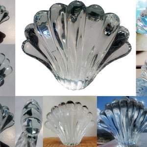 Adorable Seashell Figurine Paperweight Decor Bullicante Art Glass