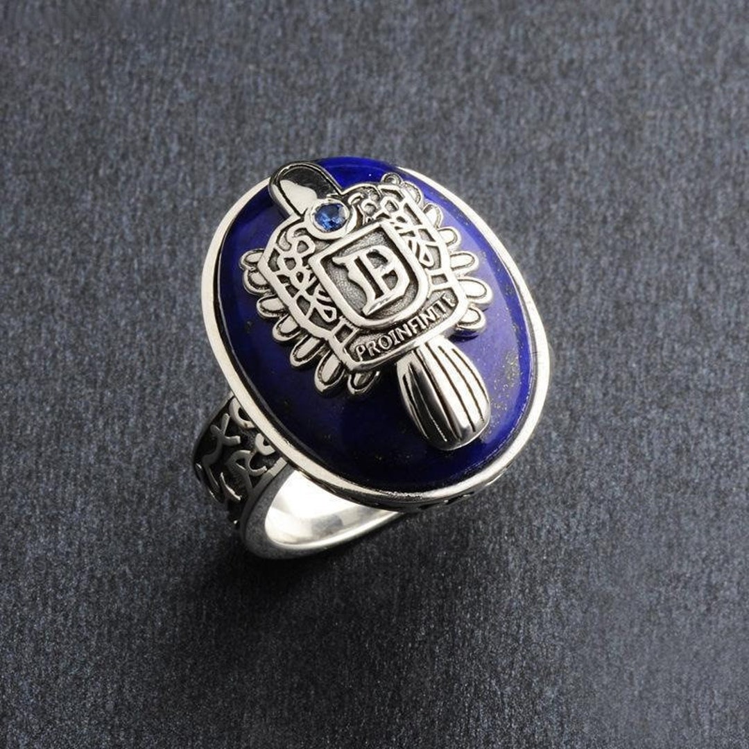 Damon Salvatore's Ring Daylight Sterling Silver Custom Personalized