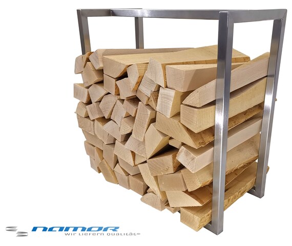 Stainless steel firewood rack hotsell