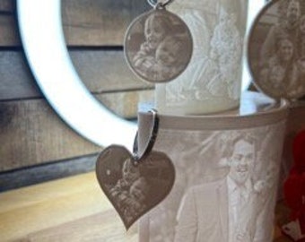 Lithophane Key Chains