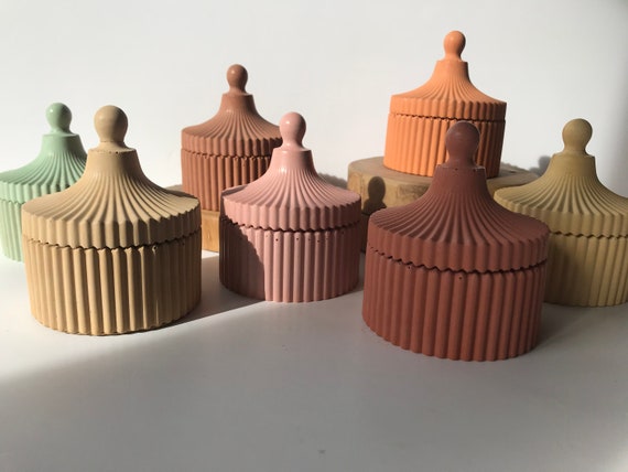 Jesmonite . Trinket Box . Trinket . Jewelry box . Homeware . Minimal . Handmade . Gift . Sustainable . Pastel . Scandinavian . Home decor