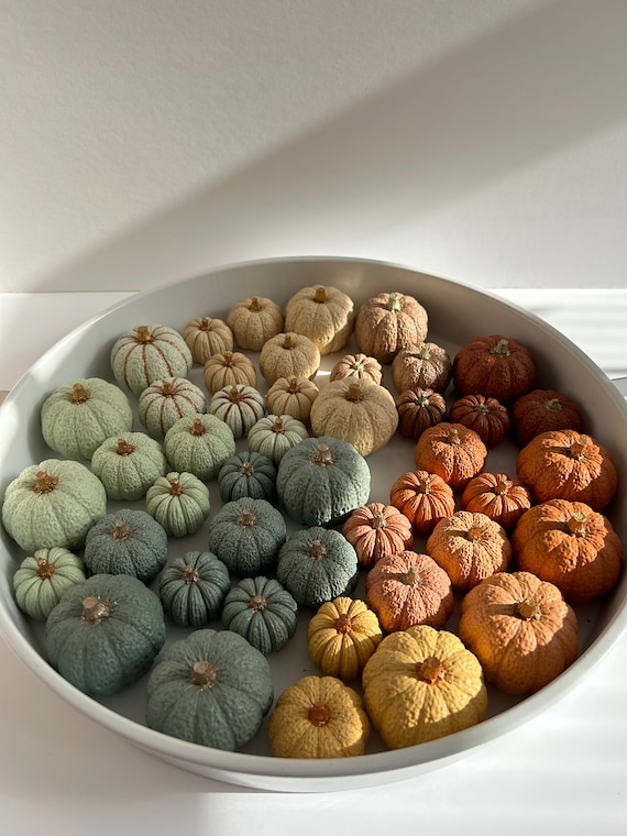 PUMPKIN - Jesmonite . Handmade gift . Autumn . Autumnal colours . Home decor . Halloween decor . Neutral . Earthy . Ornaments . Resin