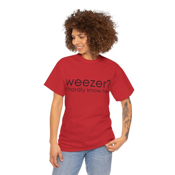 Weezer - I Hardly Know Her Unisex Heavy Cotton Tee - Etsy