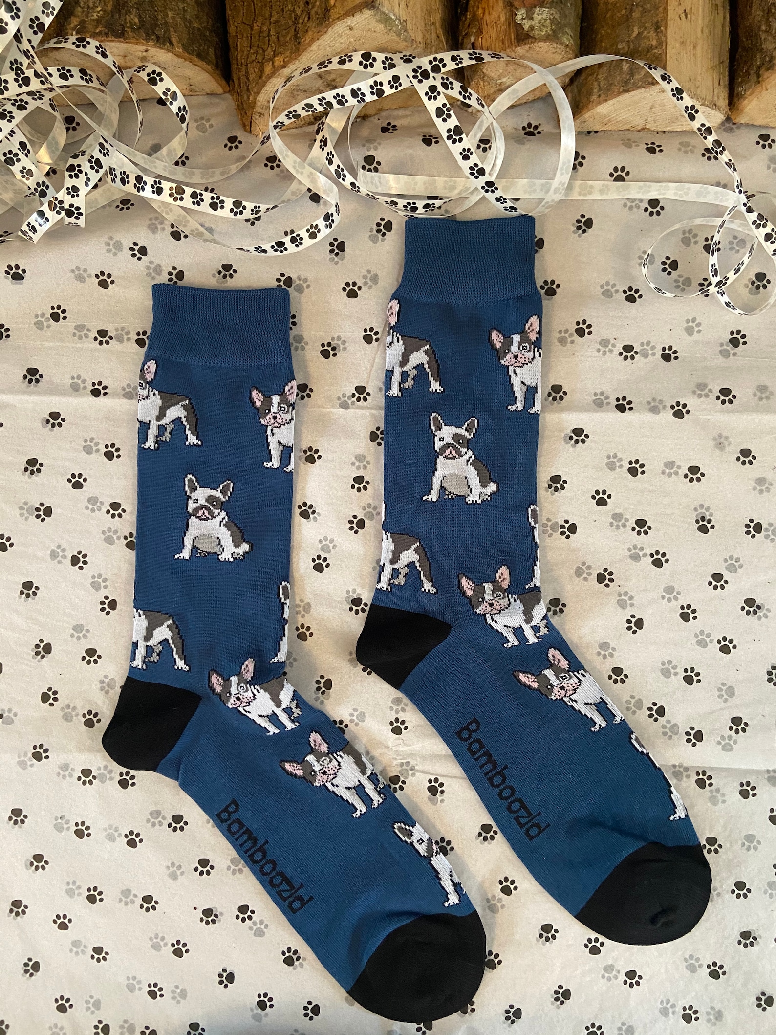 French Bulldog Dog Socks Mens Bamboo Socks Etsy