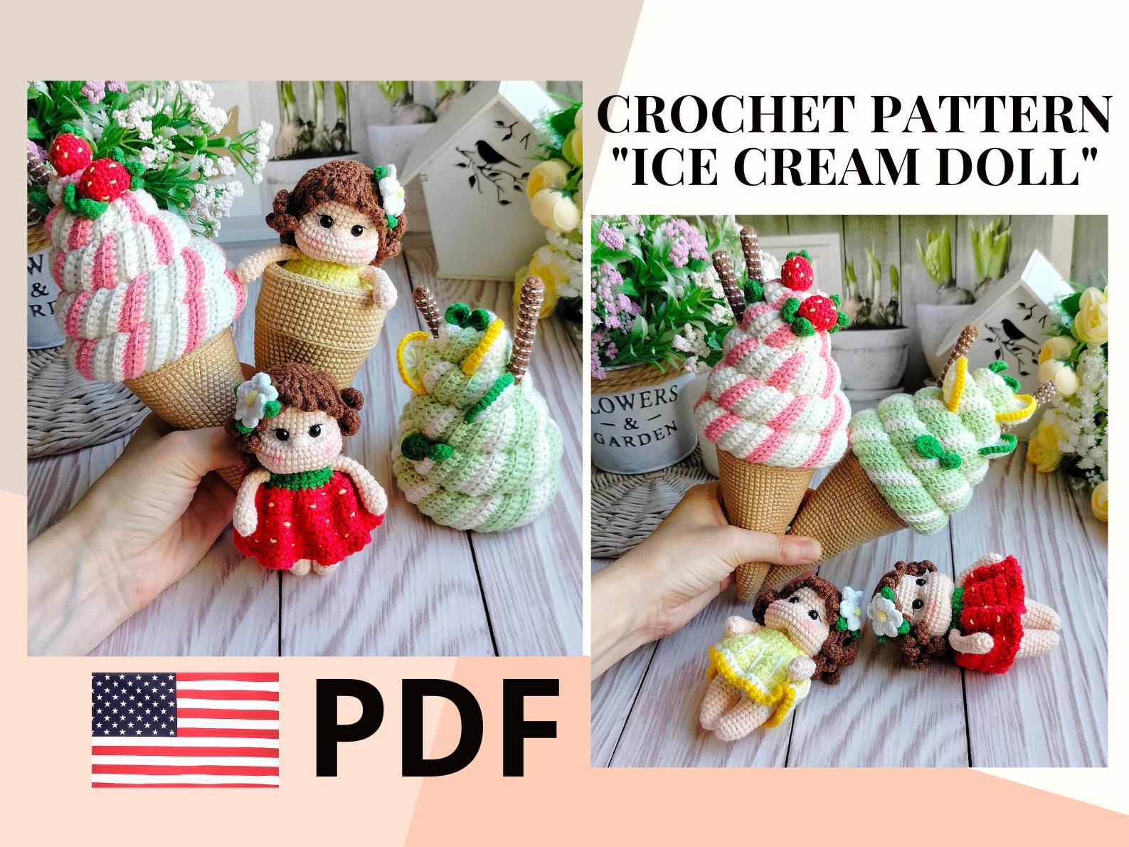 あみぐるみアイスクリーム - Etsy 日本