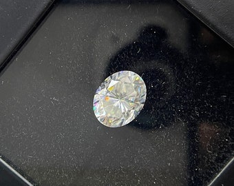 3.00CT Colorless Oval  Brilliant Cut Sparkle Moissanite for Engagement Ring, Pendants, Jewelry etc. Handcrafted Loose Moissanite Gemstone