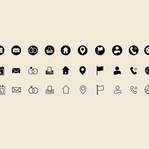 Traditionelle schwarze Kontakt icons Extended Edition | Digitale schwarze Kontaktknöpfe | Schwarze Visitenkarten Icons | Kommerzielle Nutzung
