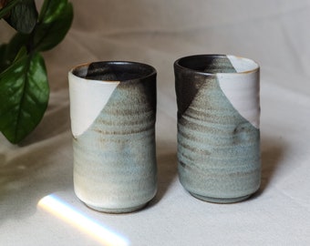 Japanese Coffee Mug Without Handle, Vietnamese Ceramic