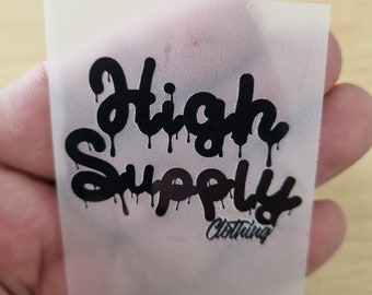75-Piece Heat Transfer Vinyl Stickers: Custom Iron-On HTV for T-Shirts, Transfer Labels,