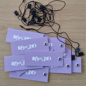 100 peças, etiquetas, etiquetas penduradas personalizadas, etiquetas de papel, etiquetas penduradas retangulares personalizadas, etiqueta de preço de acessórios, etiqueta personalizada, etiqueta de jóias