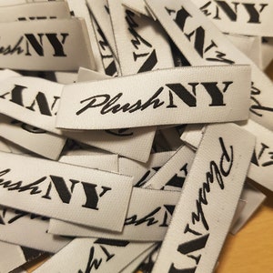 250 pcs Woven Labels, Embroidery, Printed Label, Clothing Label, Do Not Tumble Dry