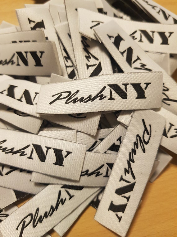 250 pcs Woven Labels, Embroidery, Printed Label, Clothing Label, Do Not Tumble Dry