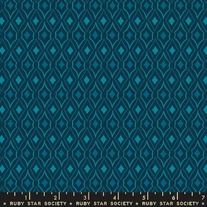 Flowerland Peacock RS0070 14 Ruby Star for Moda Fabrics