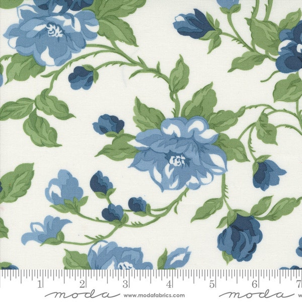 Shoreline Cream Multi 55300 11 by Camille Roskelley for Moda Fabrics