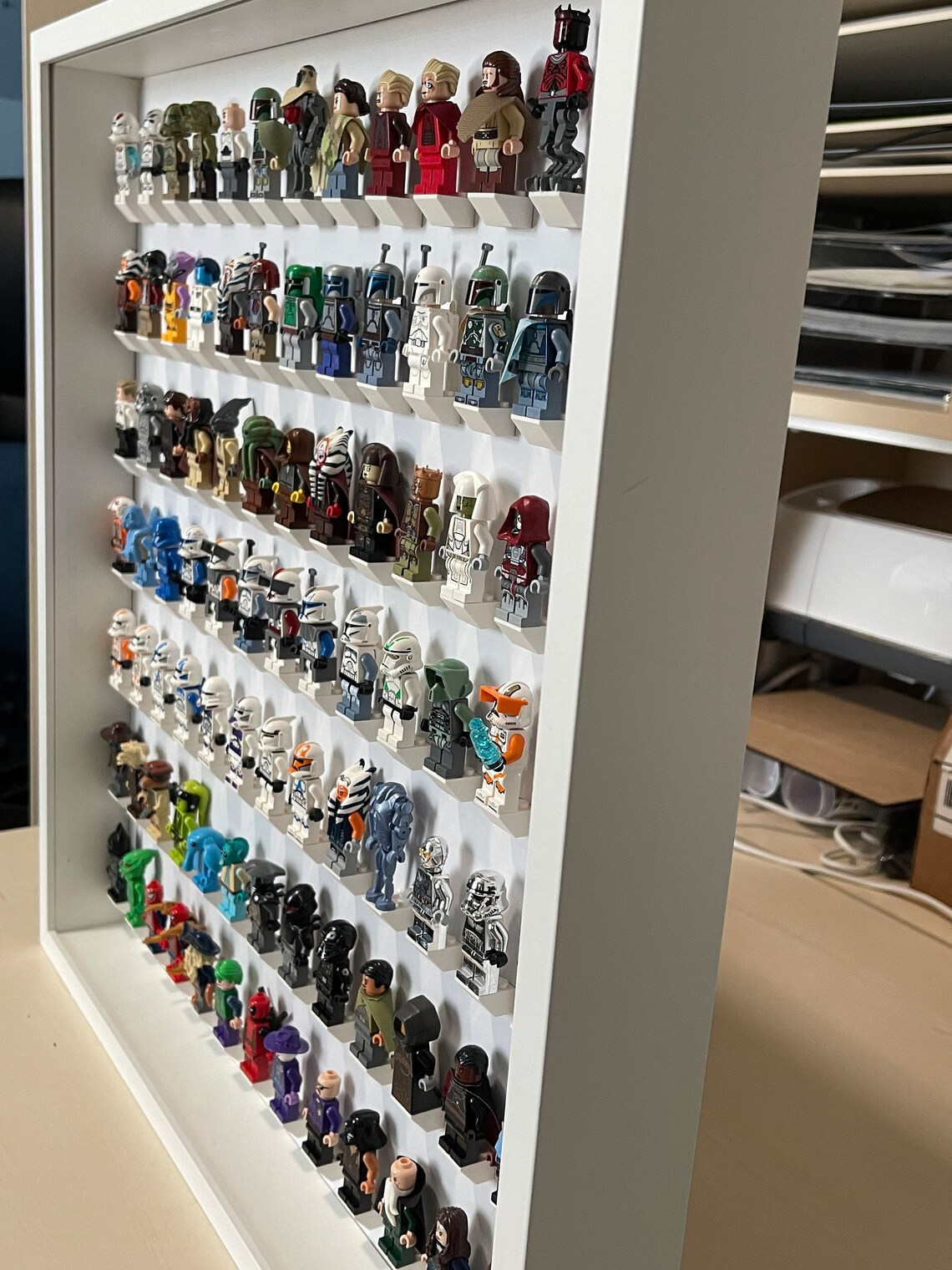 98 Minifigure Display Frame - Etsy