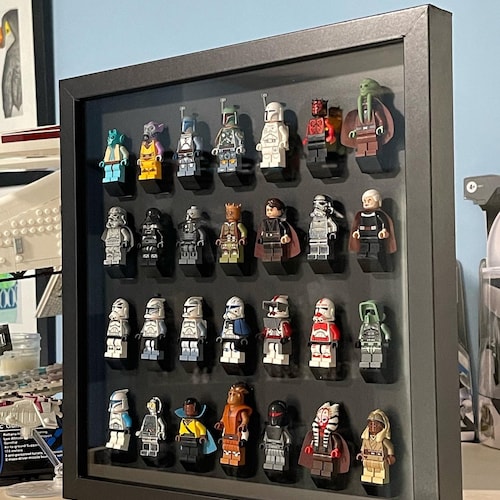 180 Mini Figures Display Case Minifigures Figurines Etsy