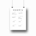Printable Weekly 7 Day Planner Digital Download Template - Etsy