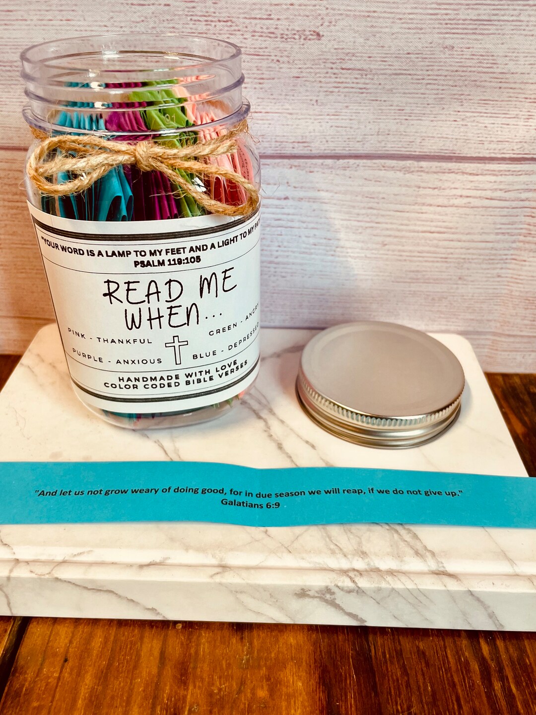 Read Me When Jar Color coded Bible Verses Scripture Jar God s Read me when jar color coded bible verses scripture jar god s