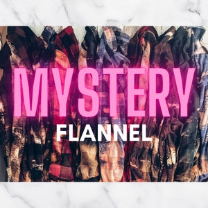 Bleached Flannel - Mystery Flannels - Christian Bleached Flannel - Christian Apparel - Fall Flannel - Christian Gift