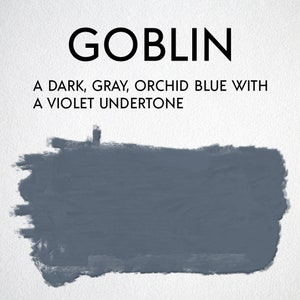 Fast drying, self-leveling acrylic enamel paint for cabinets and furniture. Minimal prep required. Easy peasy painting. Goblin image 2