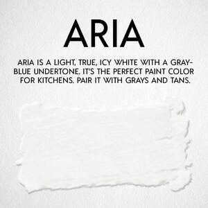 Fast drying, self-leveling acrylic enamel paint for cabinets and furniture. Minimal prep required. Easy peasy painting. Aria image 2