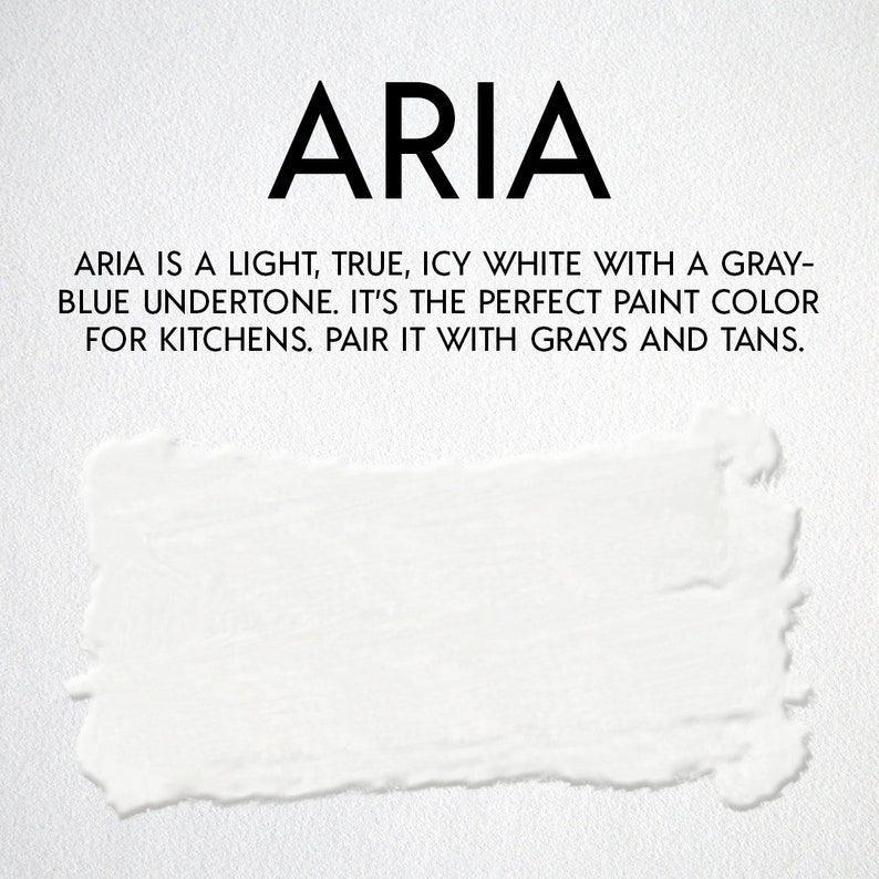 Fast drying, self-leveling acrylic enamel paint for cabinets and furniture. Minimal prep required. Easy peasy painting. Aria image 2