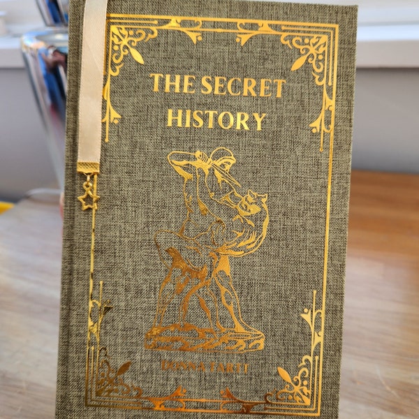 The Secret History by Donna Tartt, Handmade rebound book