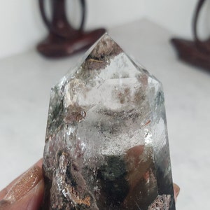 Garden Quartz Point | Lodolite Quartz Point | Phantom Quartz Point | Inclusion Quartz
