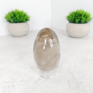 Smoky Quartz Egg | Stability & Grounding