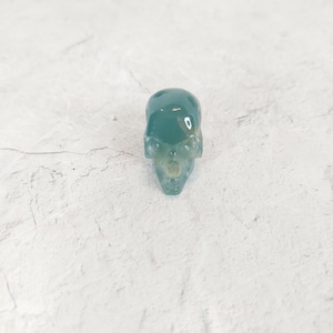 Blue Lemurian Aquatine Calcite Skull | Dream Recall | Grounding | Harmony
