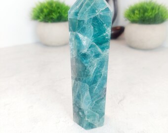 Rainbow Fluorite Tower | Intuition | Clarity