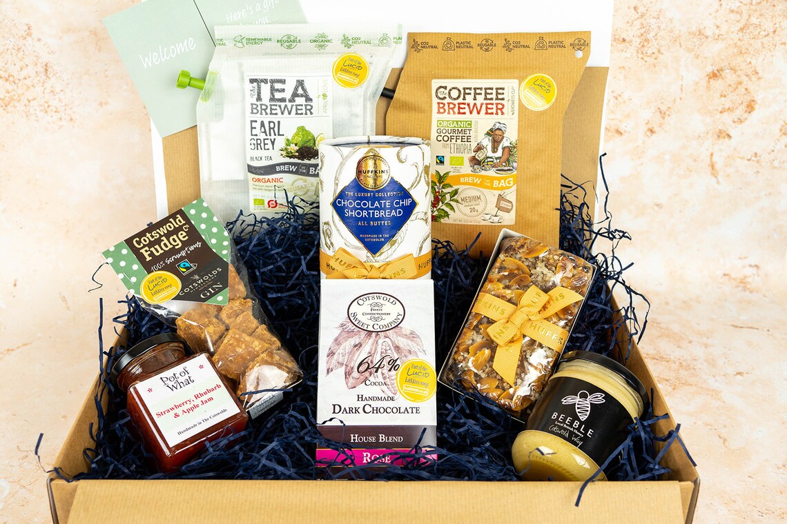 Cotswolds Sweet & Savoury anniversary gift box hamper Etsy