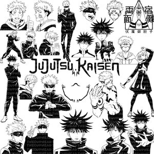 Hello there, I tried doing some wallpapers of Jujutsu Kaisen