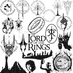 Lord of the Rings Svg Sauron Svg Lotr Svg Sticker (Download Now) 