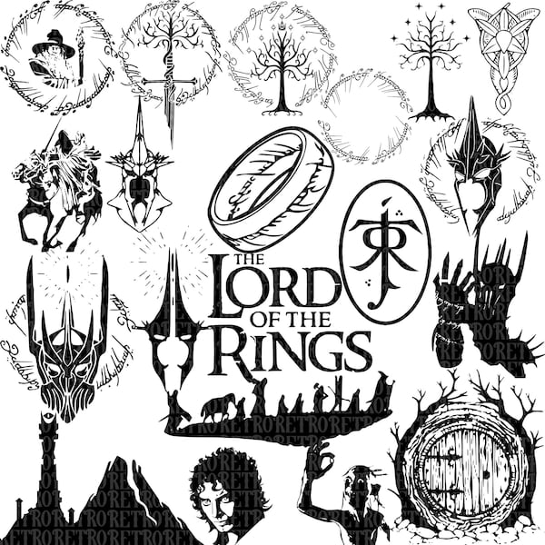 Lord of Rings Art - Etsy