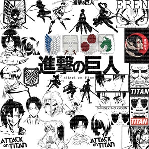 Eren Titan Shingeki No Kyojin SVG DXF EPS PNG Cut Files