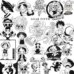 One Piece D Luffy Svg, D Luffy Svg, Anime One Piece Svg