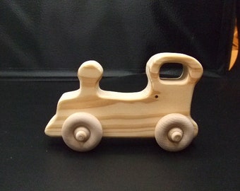 Handmade Heirloom Whimsical Train Toy