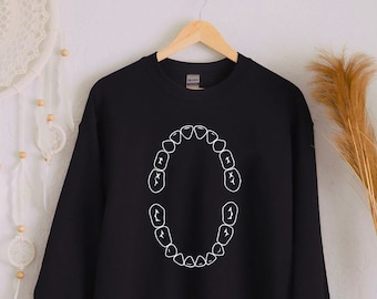 Dental Sweatshirt: Gift for Dentist, Hygienist, or Student