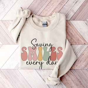 Dental Sweatshirt, Geschenk für Zahnarzt, Dentalhygienikerin, zahnmedizinische Geschenke, zahnmedizinisches Geschenk, Zahnarzthelferin, Zähne, Zahnschule, Zahnmedizinstudent