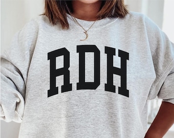 RDH Sweatshirt, Dental Hygienist Sweatshirt, RDH 2022, Dental Hygiene gift School, Dh Oral Dental Assistant Dental Sweatshirt, Rdh Gifts