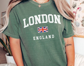 London Shirt, London England Shirt, London UK Gift, Cute London sweatshirt, English Souvenirs, College Style Premium Unisex shirt