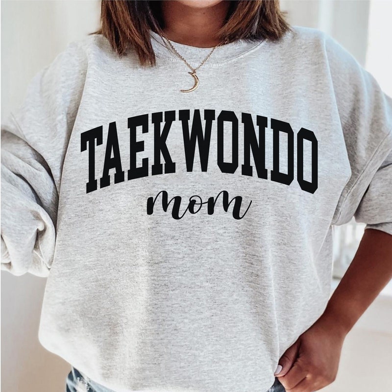 Taekwondo Mom Shirt Tae Kwon Do Martial Arts Mother Son Kids