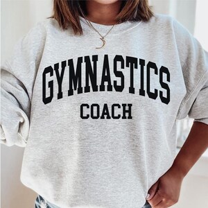 Turnen Coach Sweatshirt, Turnen Shirt, Gymnastiek Gift, Cadeau voor Coach, Coaches Gift, Beste Coach, Coach Waardering