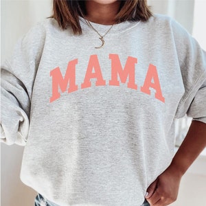 Mama Sweatshirt - Mom Crewneck - Mama Sweater - New Mom To Be Gift - Unisex Crewneck Sweatshirt