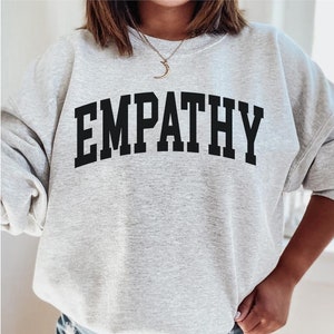 Sudadera Empathy , Sudadera con capucha Empathy , Sudadera con estampado Empathy always manga, sudadera con capucha, cuello redondo Empathy